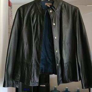 Women's leather jacket